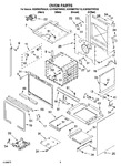 Diagram for 02 - Oven Parts