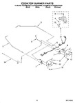 Diagram for 07 - Cooktop Burner Parts