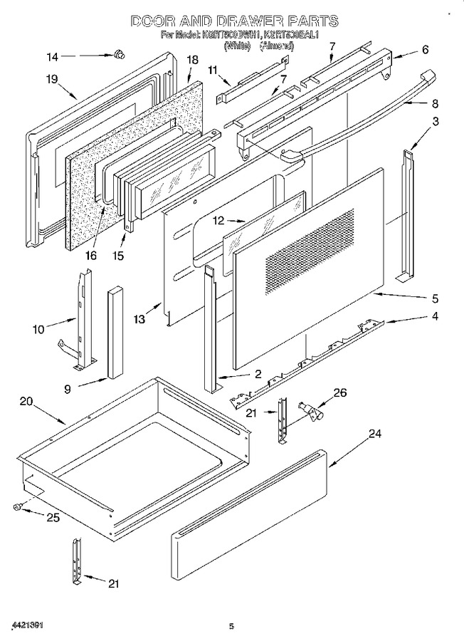 Diagram for KGRT500BWH1