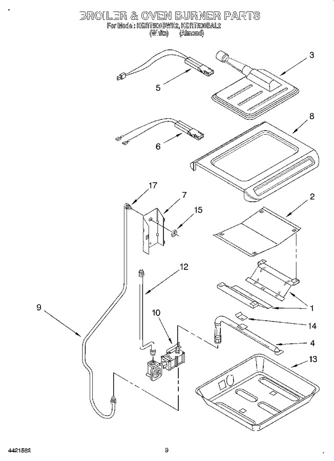 Diagram for KGRT500BWH2