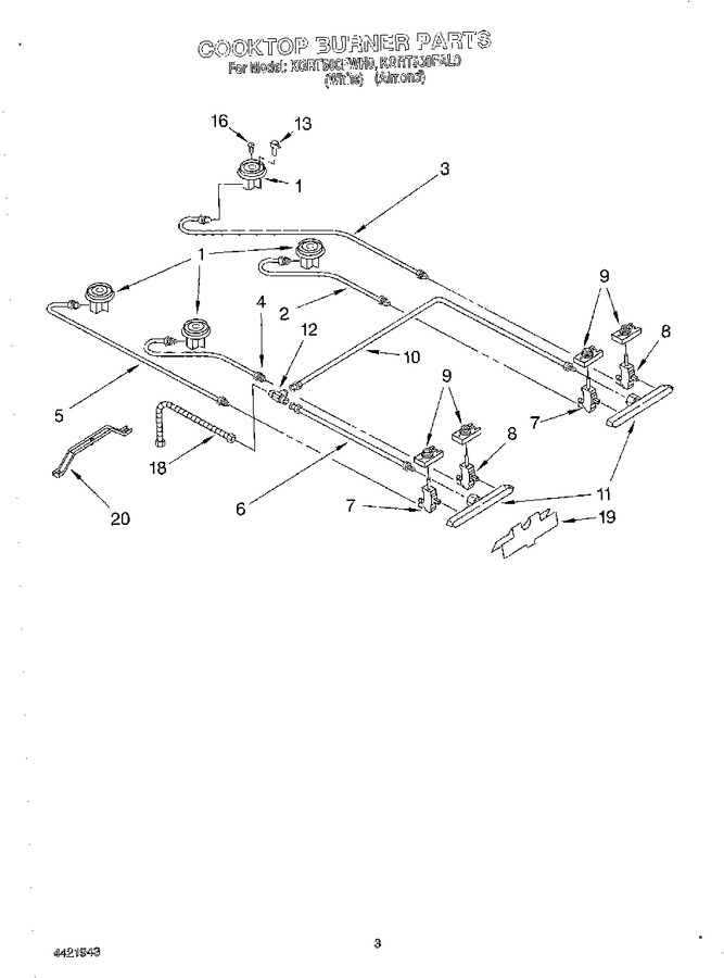 Diagram for KGRT500FWH0