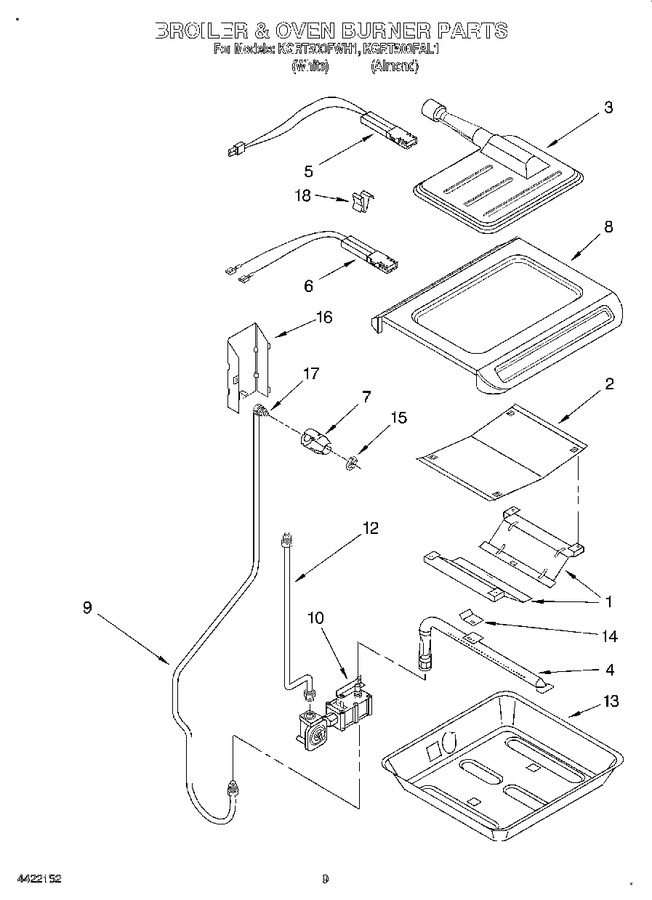 Diagram for KGRT500FWH1