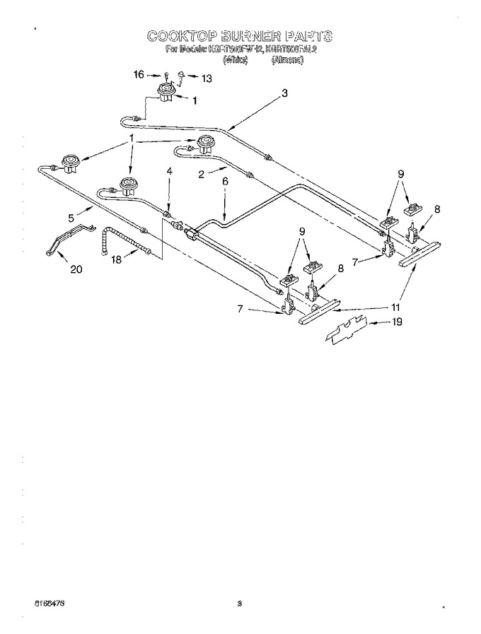 Diagram for KGRT500FAL2