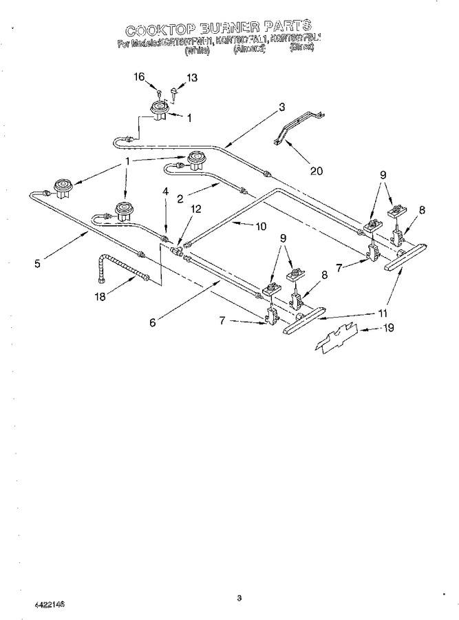 Diagram for KGRT507FWH1