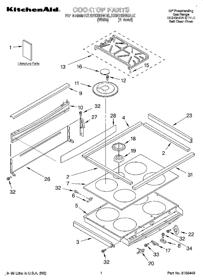 Diagram for KGRT600HWH0