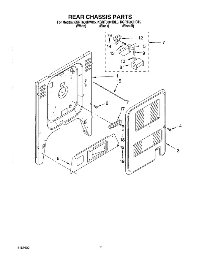 Diagram for KGRT600HWH5