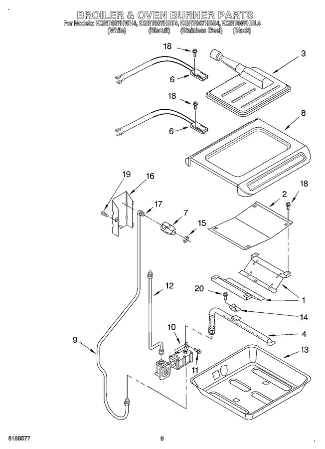 Diagram for KGRT607HBS4