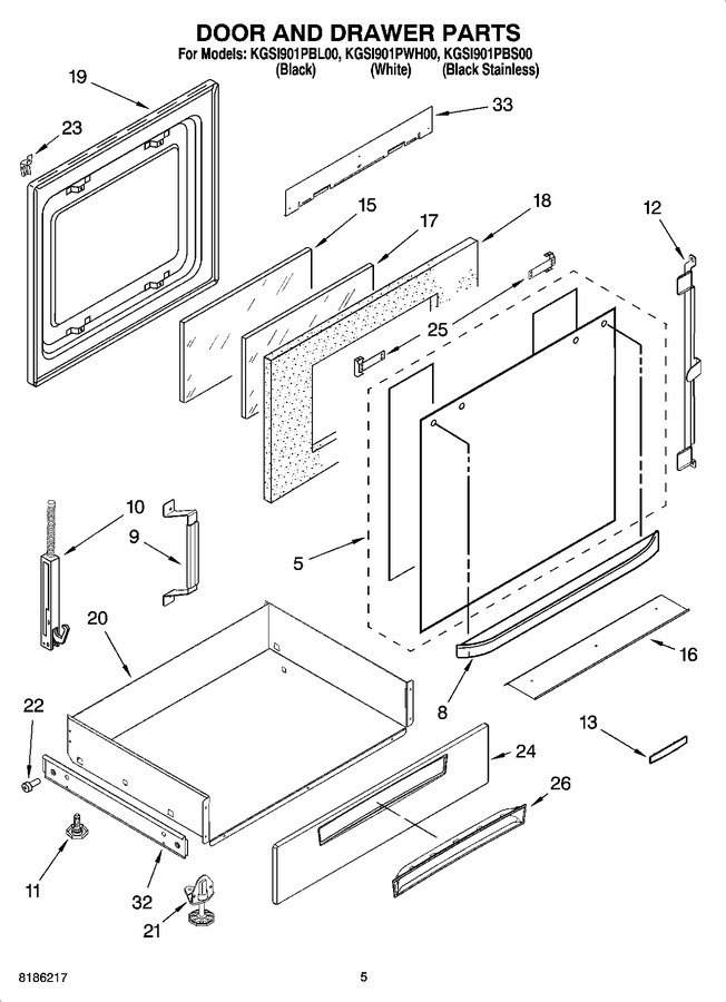 Diagram for KGSI901PWH00