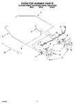 Diagram for 06 - Cooktop Burner Parts