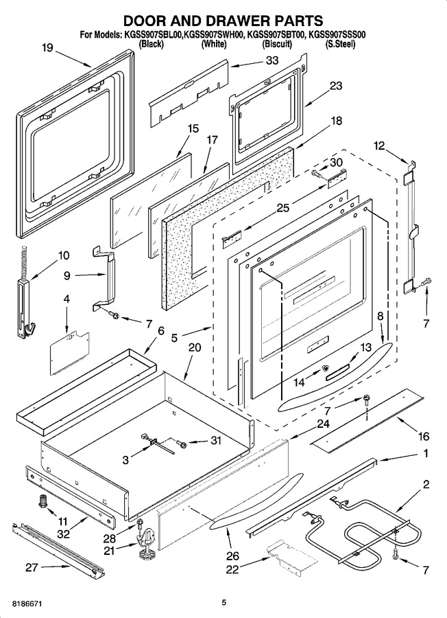 Diagram for KGSS907SBT00