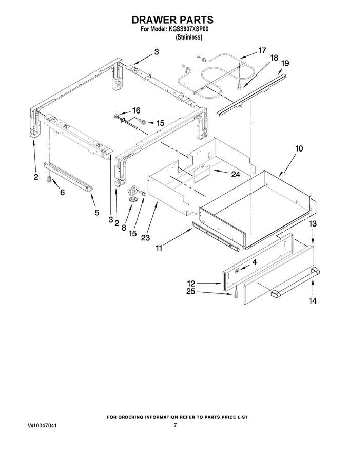 Diagram for KGSS907XSP00