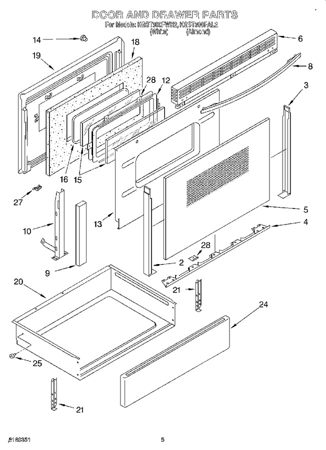 Diagram for KGST300FWH2