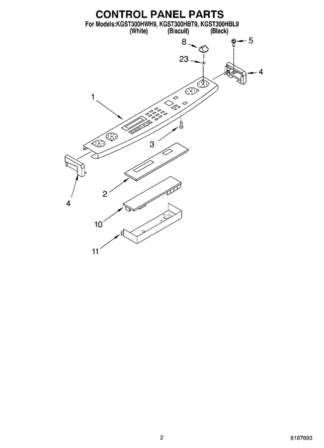 Diagram for KGST300HBL9