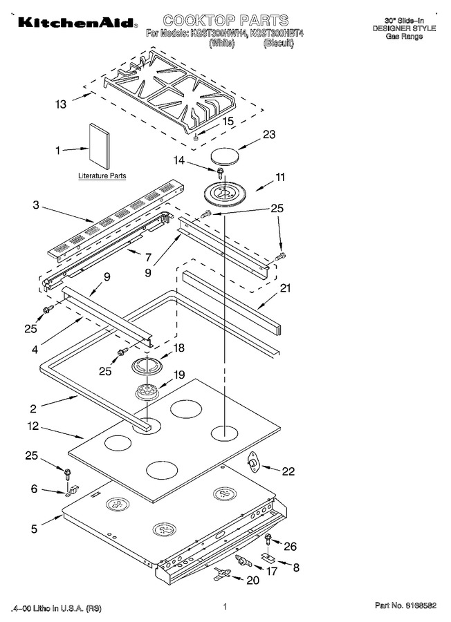 Diagram for KGST300HWH4