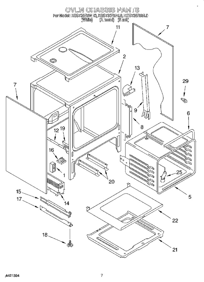 Diagram for KGST307BAL0