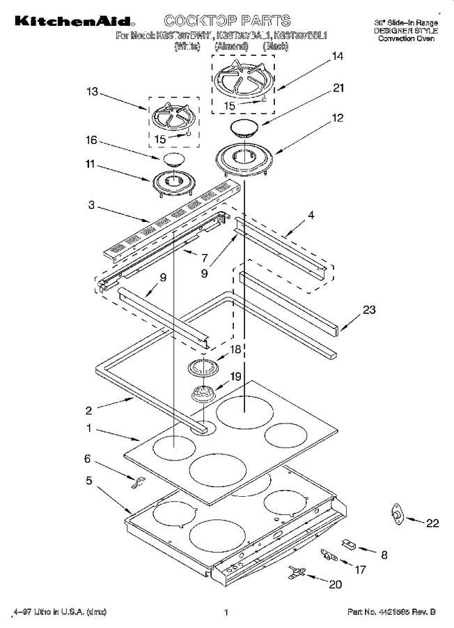 Diagram for KGST307BWH1