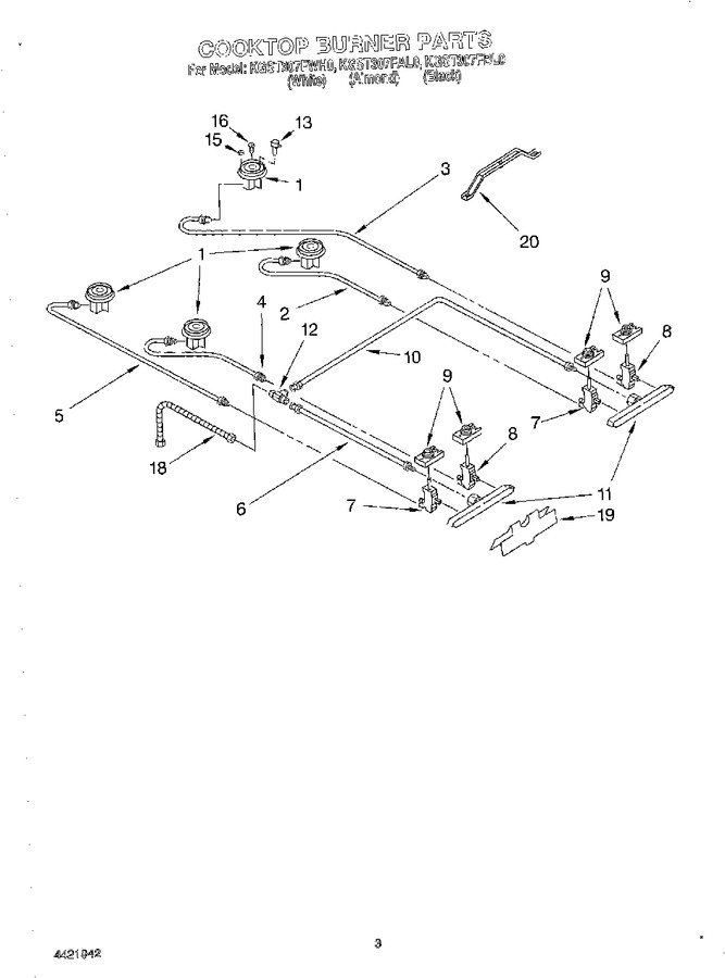 Diagram for KGST307FWH0