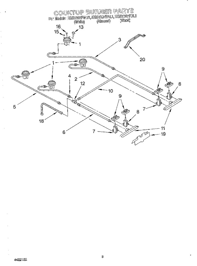 Diagram for KGST307FBL1