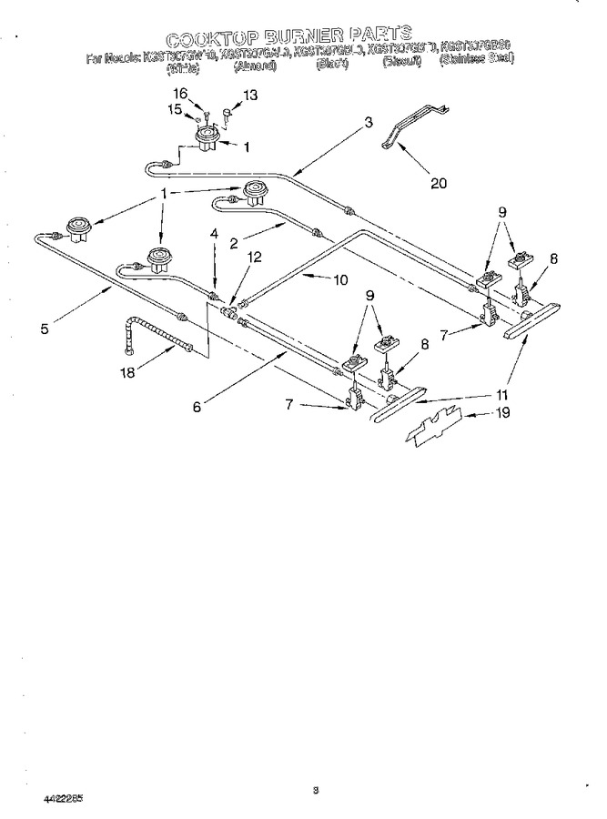 Diagram for KGST307GBS0