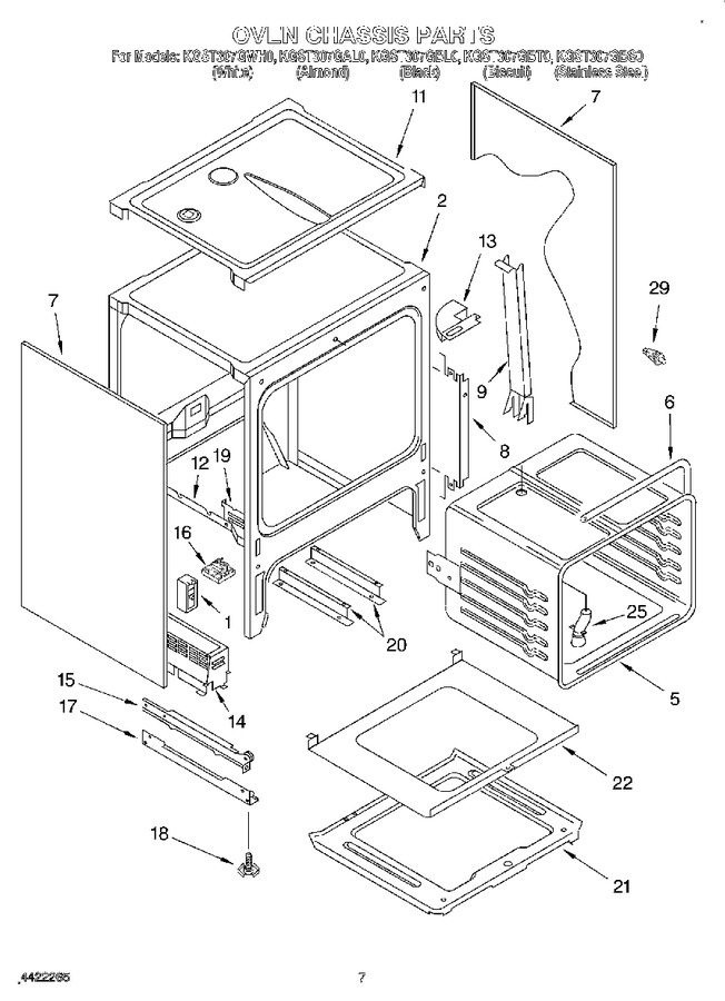 Diagram for KGST307GBL0