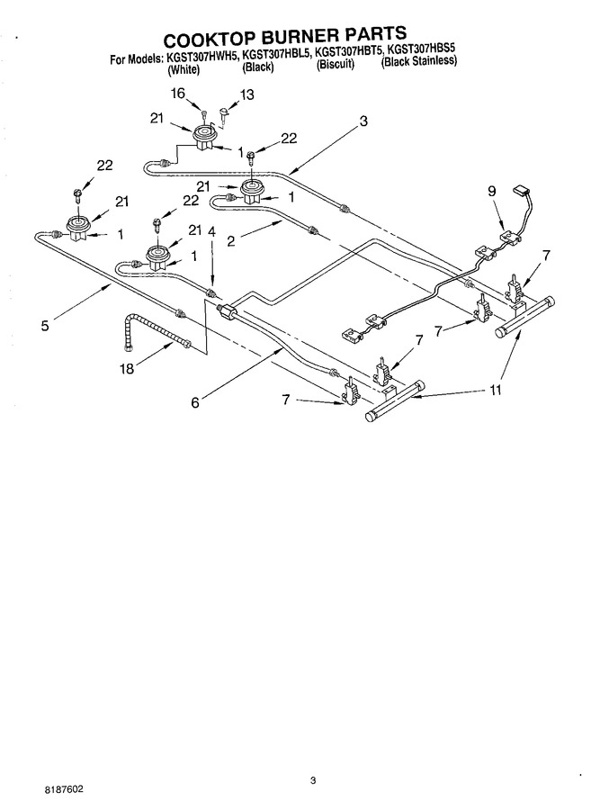 Diagram for KGST307HBL5