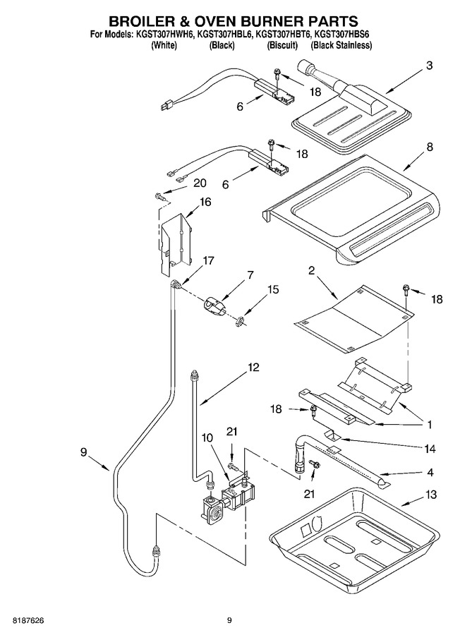 Diagram for KGST307HBS6