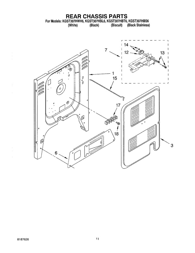 Diagram for KGST307HBL6