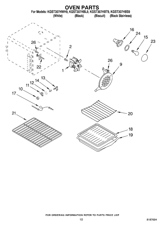 Diagram for KGST307HBS9