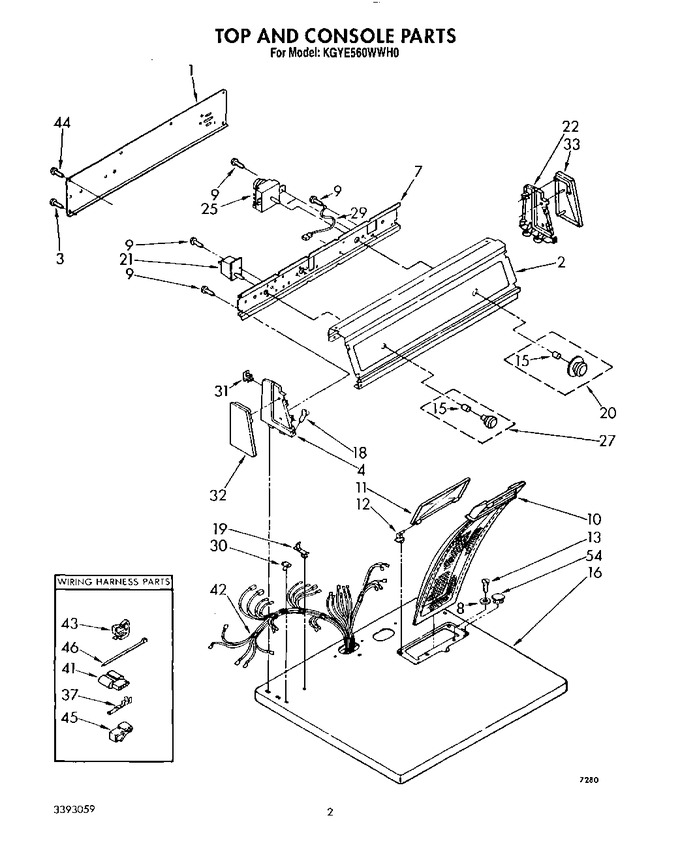 Diagram for KGYE560WHT0