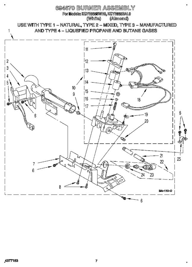 Diagram for KGYE665BAL0