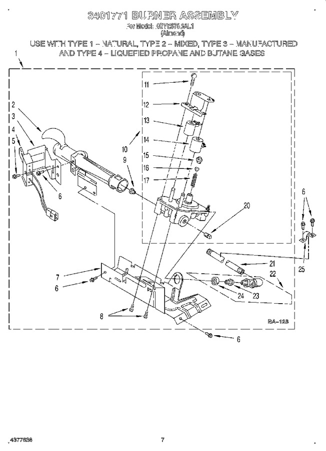 Diagram for KGYE678BAL1