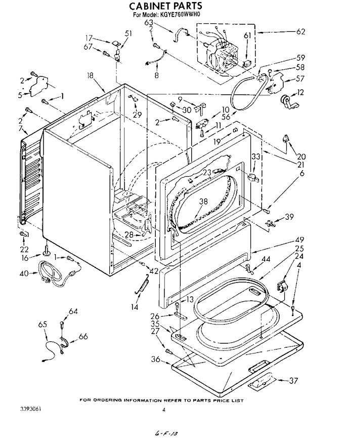 Diagram for KGYE760WHT0