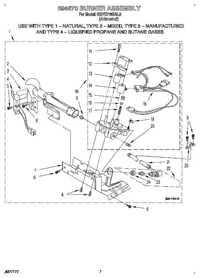 Diagram for KGYE778BAL0