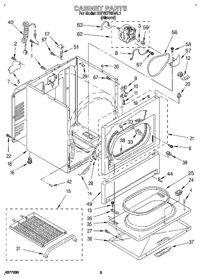 Diagram for KGYE778BAL1