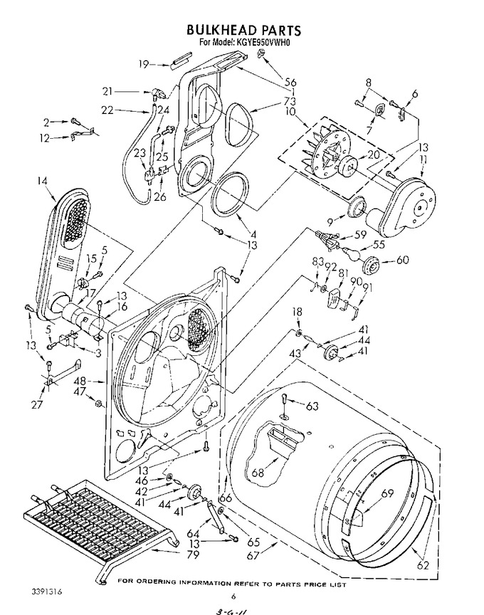 Diagram for KGYE950VTO0