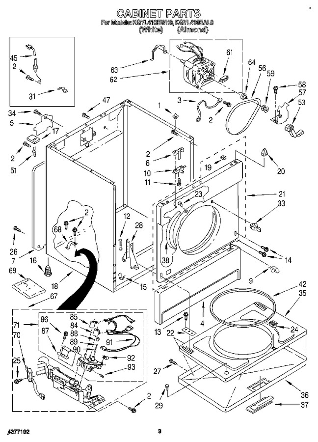 Diagram for KGYL410BWH0