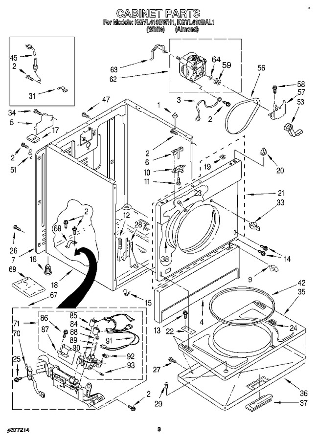 Diagram for KGYL410BWH1