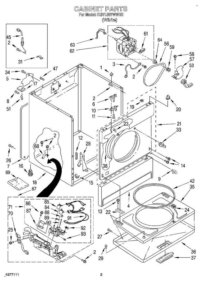 Diagram for KGYL507WWH0