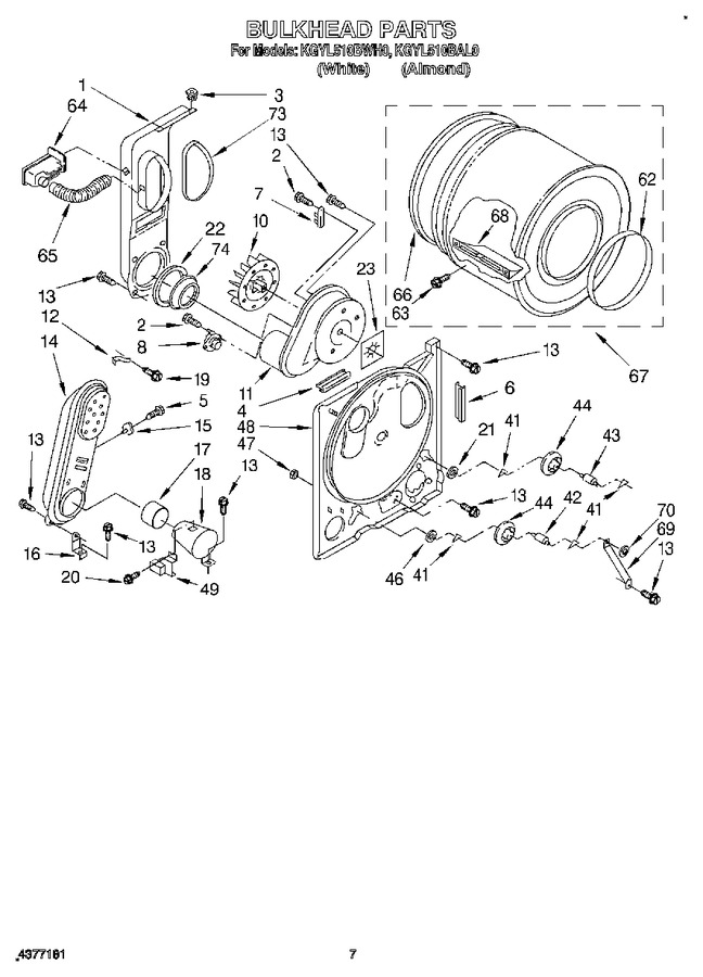 Diagram for KGYL510BWH0