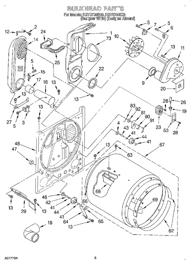 Diagram for KGYS700EZ0