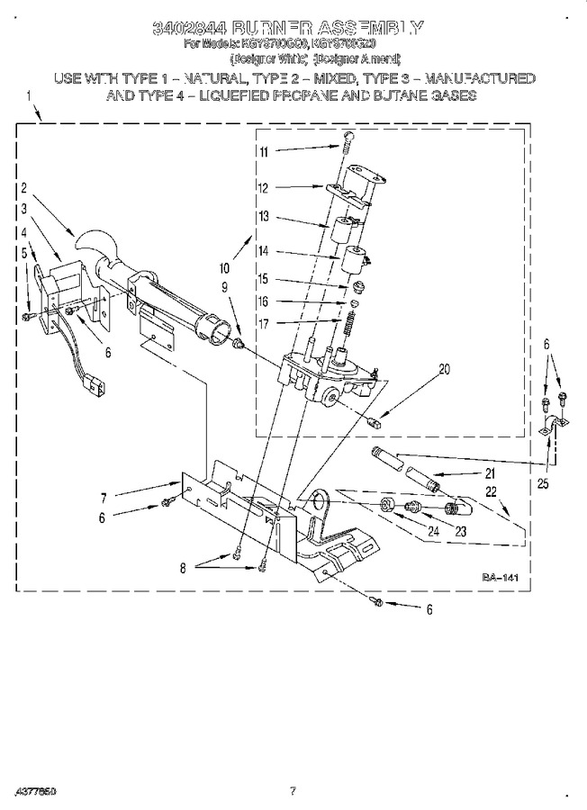 Diagram for KGYS700GQ0