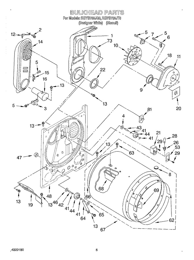 Diagram for KGYS700JT0