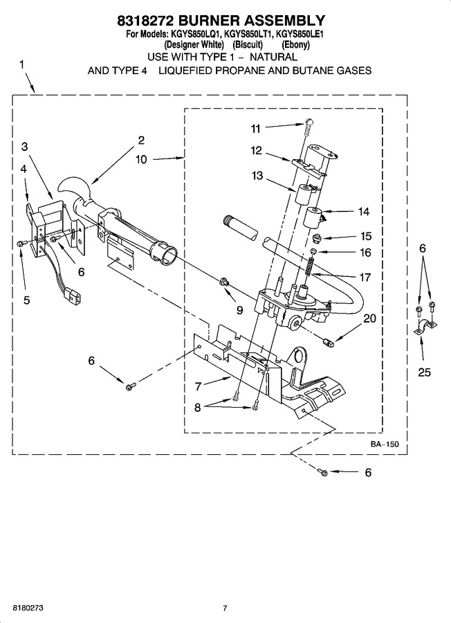 Diagram for KGYS850LQ1