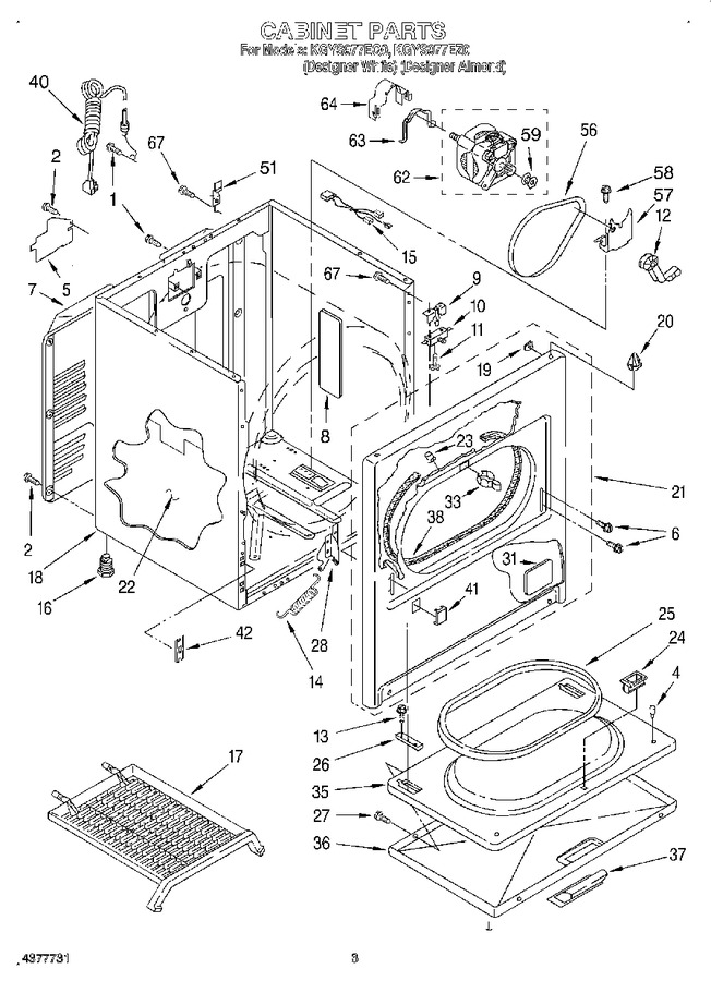 Diagram for KGYS977EZ0