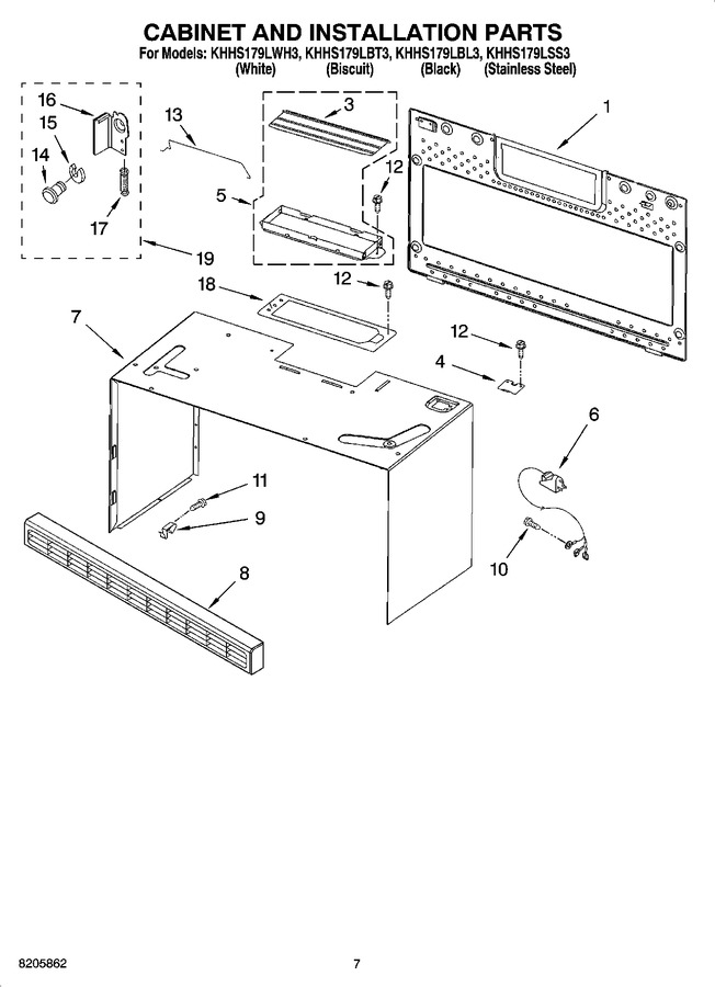 Diagram for KHHS179LWH3