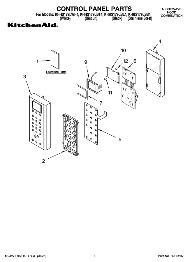 Diagram for KHHS179LWH4