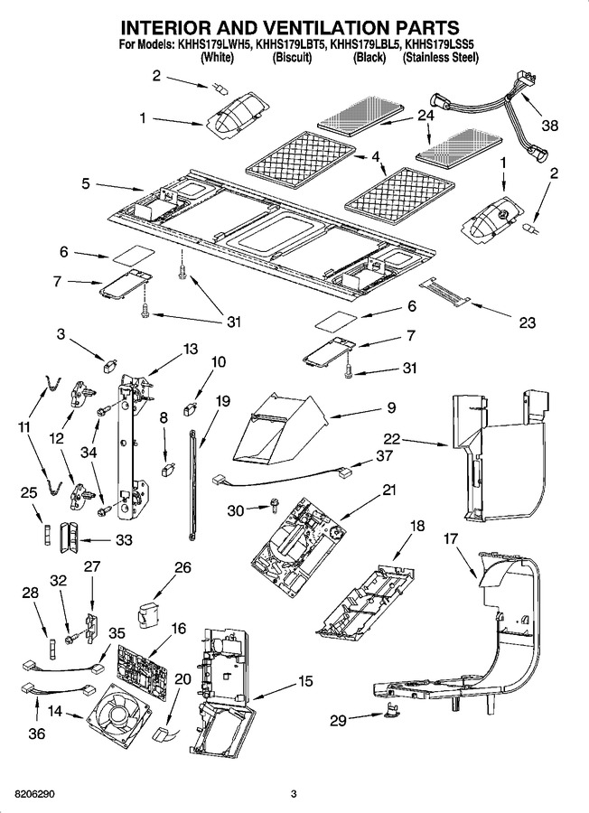 Diagram for KHHS179LWH5