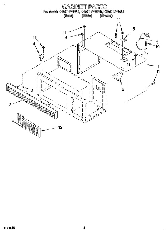 Diagram for KHMC107BWH4