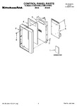 Diagram for 01 - Control Panel Parts