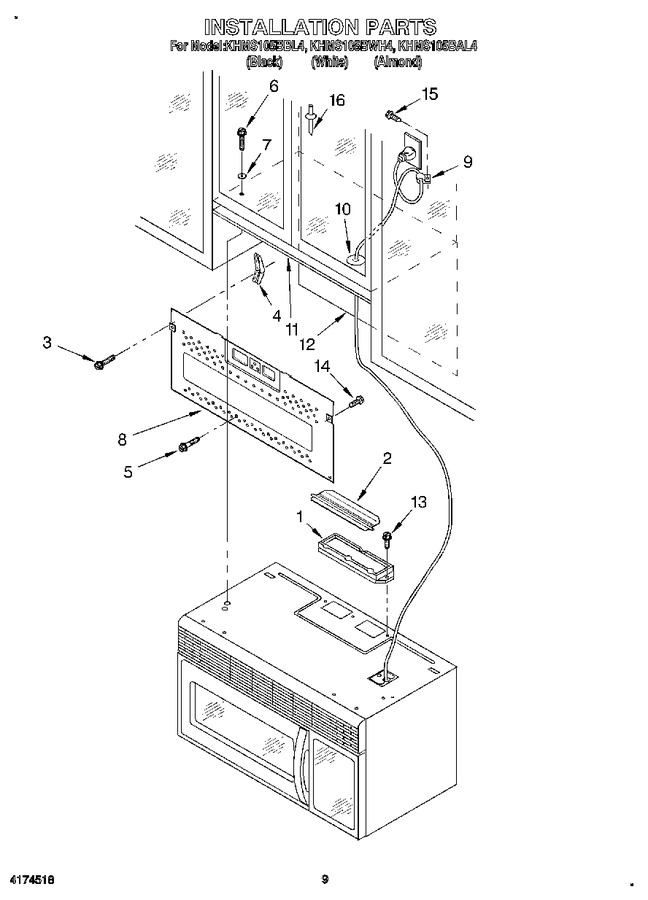 Diagram for KHMS105BBL4